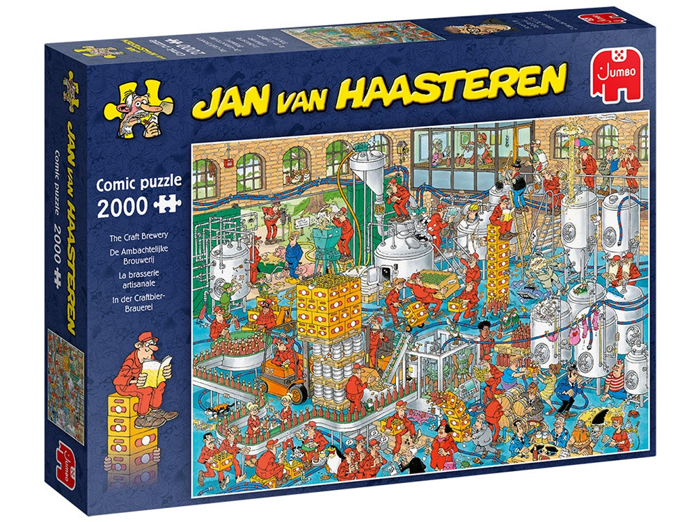 Jan Van Haasteren - The Craft Brewery 2000 Piece Jigsaw