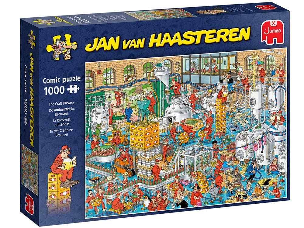 Jan Van Haasteren - Craft Brewery 1000 Piece Jigsaw
