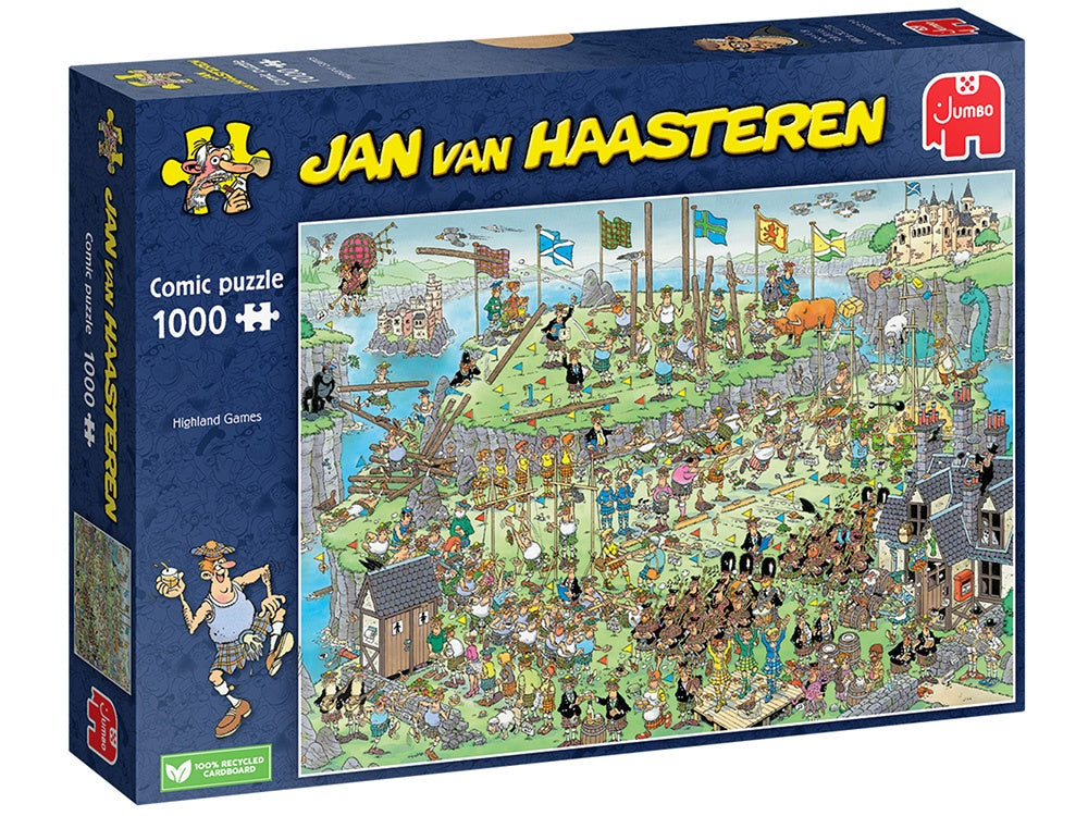 Jan Van Haasteren Highland Games 1000 Piece Jigsaw
