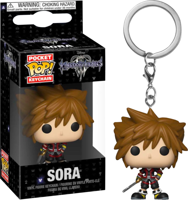 Kingdom Hearts 3 - Sora Pop! Keychain