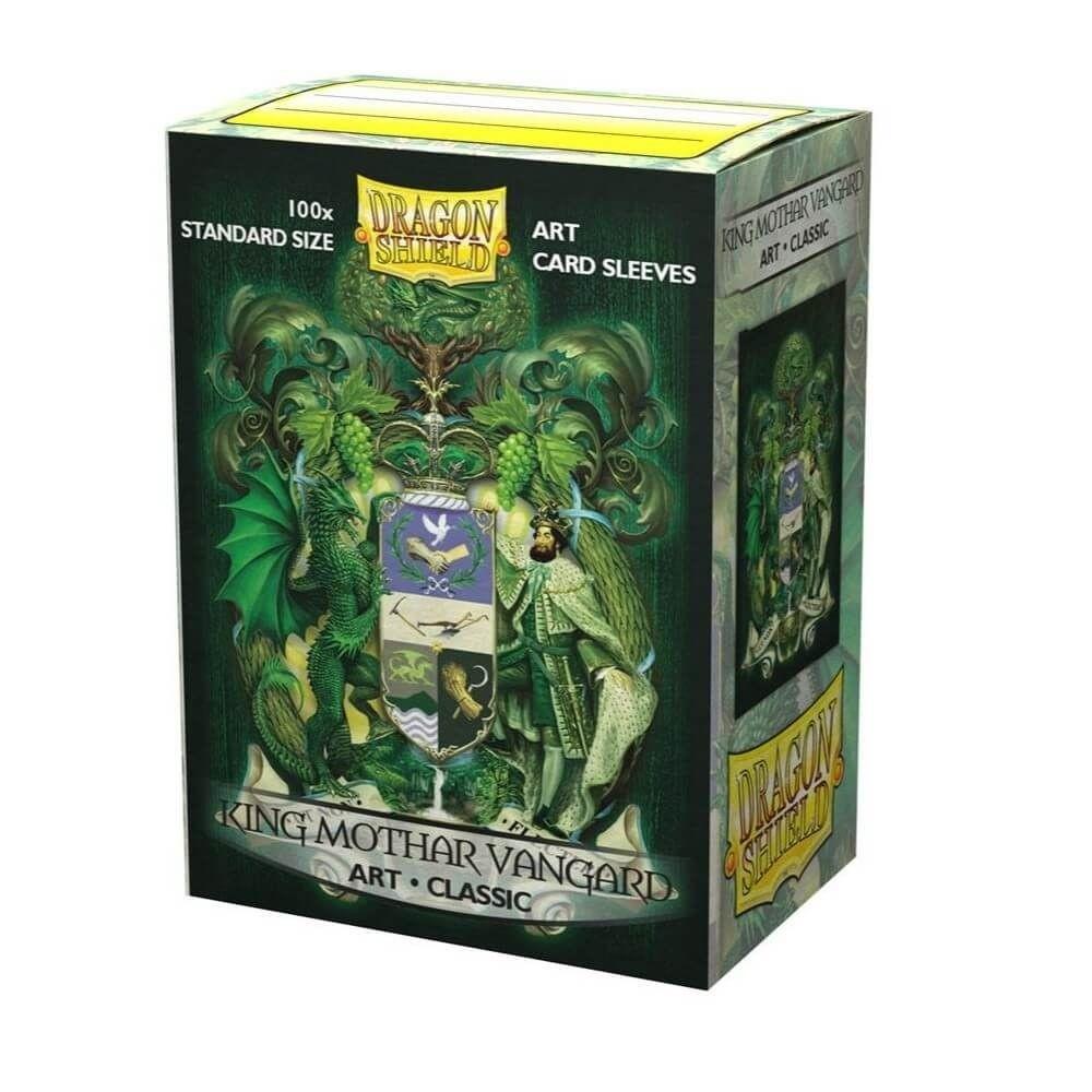 Sleeves - Dragon Shield - Box 100 - Classic Art - King Mothar Vanguard - Good Games