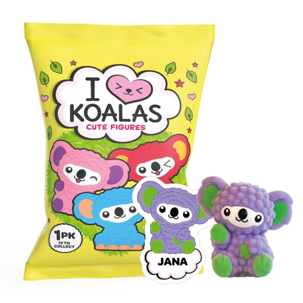 I love Koalas Cute Figures Pack