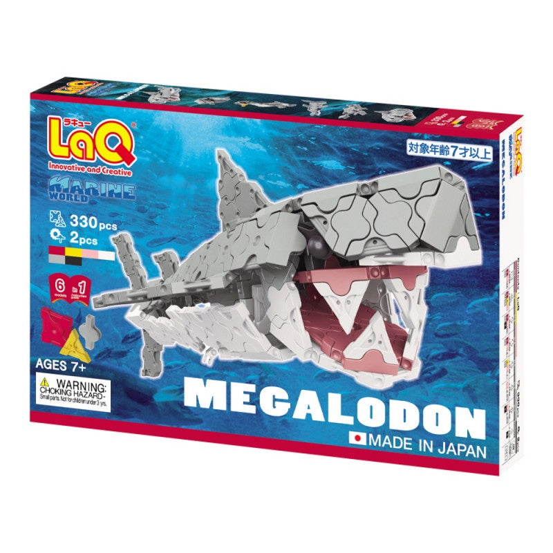 LaQ - Japanese Collection MEGALODON - 6 Models 320 Pieces
