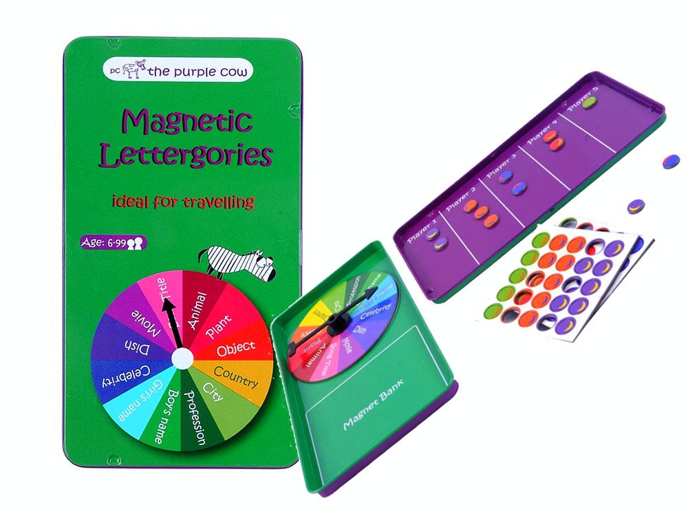 Magnetic Games Tins - Lettergories