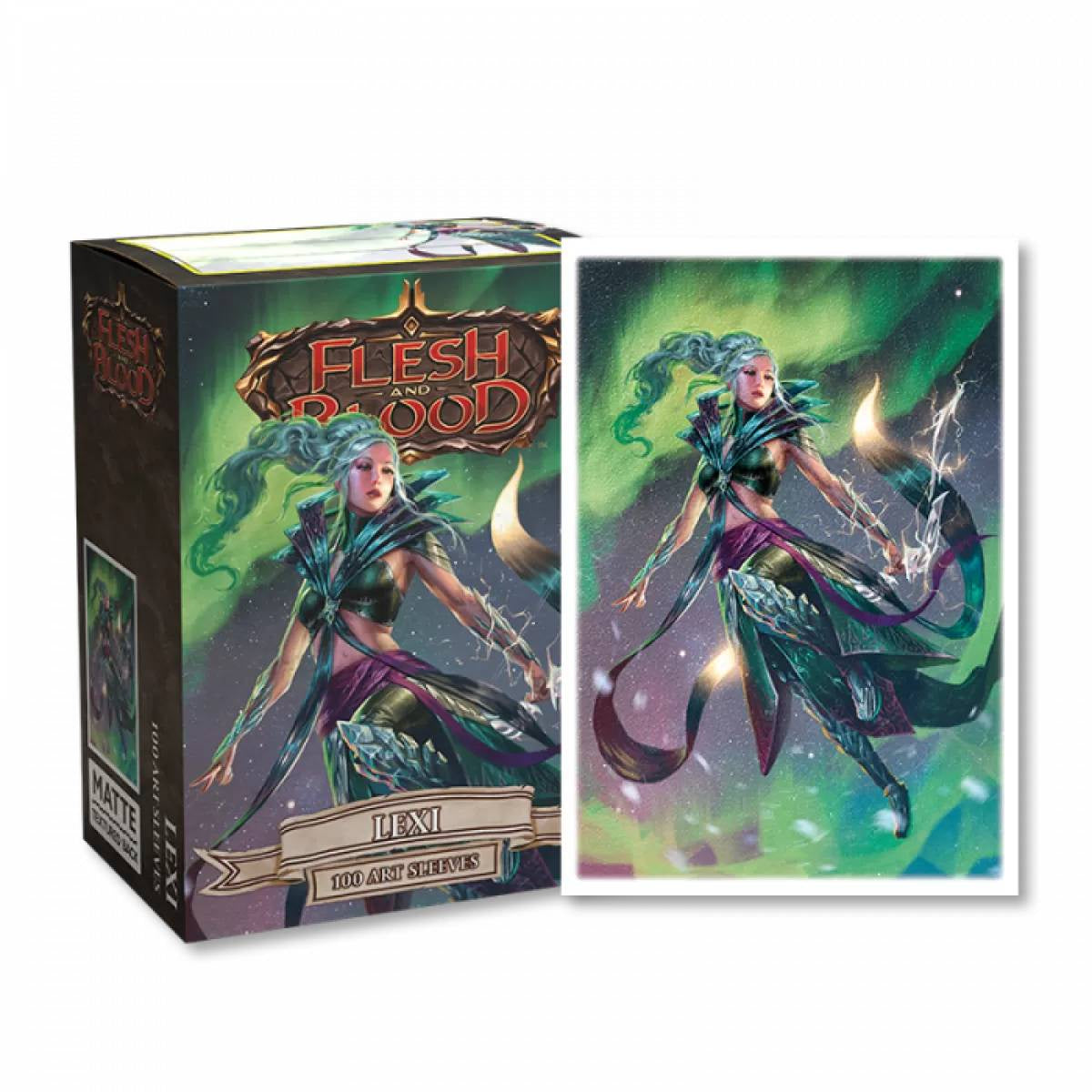 Dragon Shield - Sleeves Matte Art - Flesh and Blood Lexi Standard Size (100)