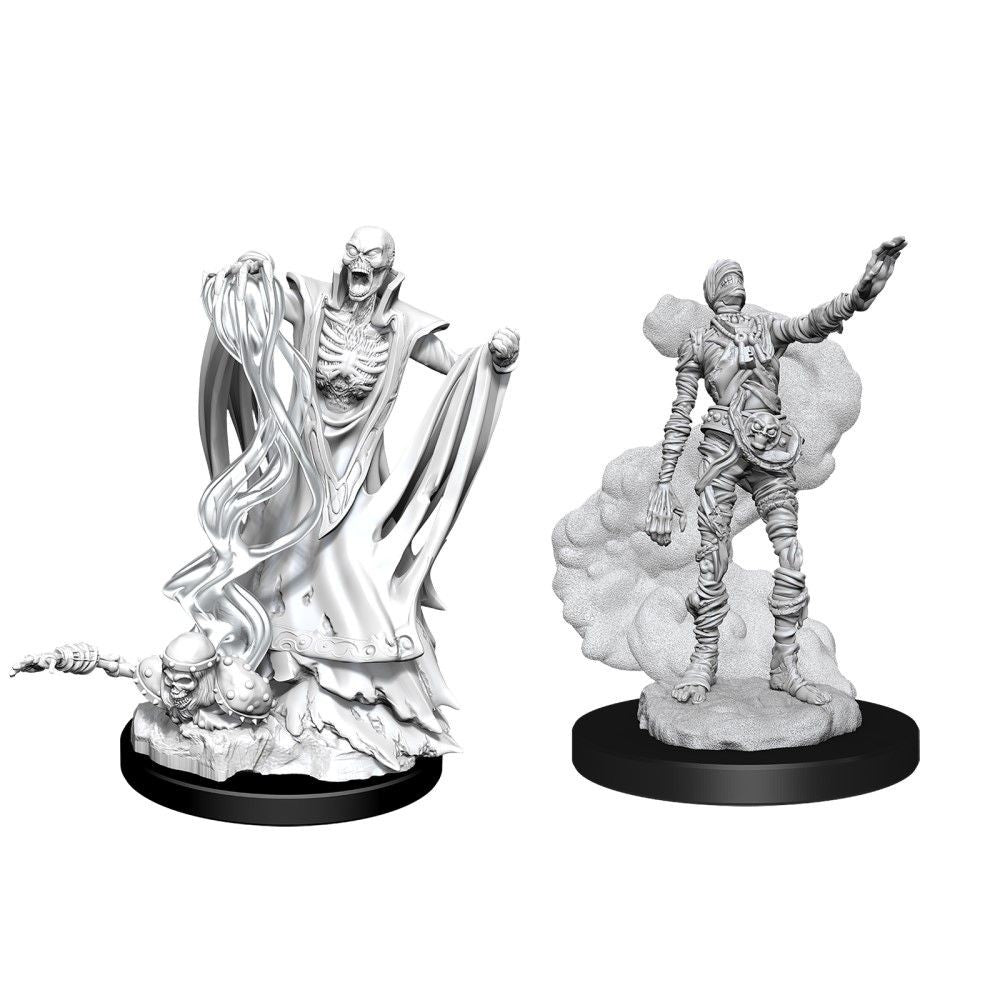 Dungeons &amp; Dragons - Nolzurs Marvelous Unpainted Miniatures Lich &amp; Mummy Lord