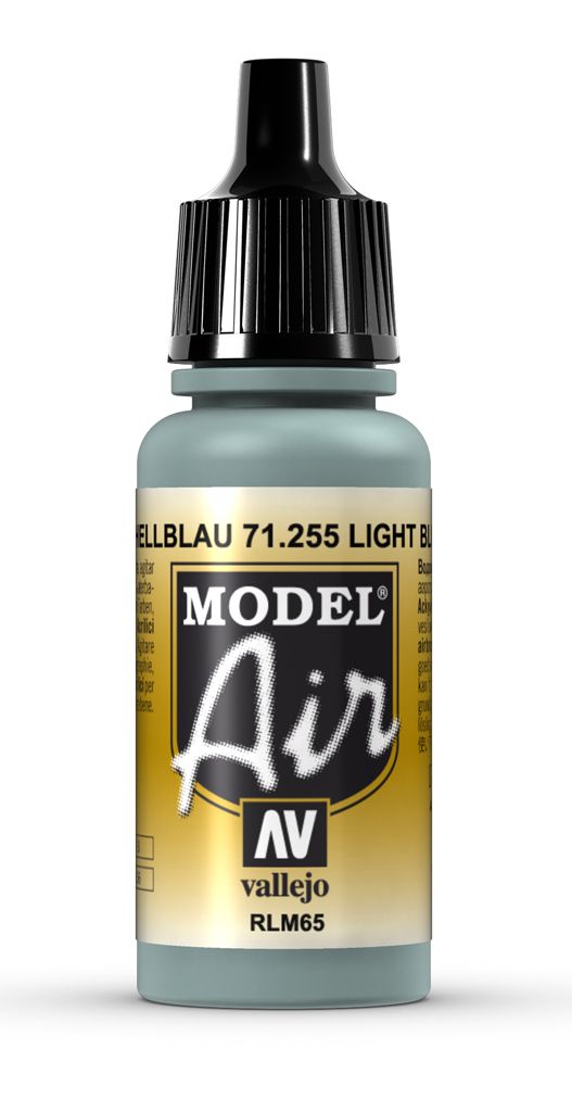 Vallejo Model Air - Light Blue Rlm65 17ml Acrylic Paint (AV71255)