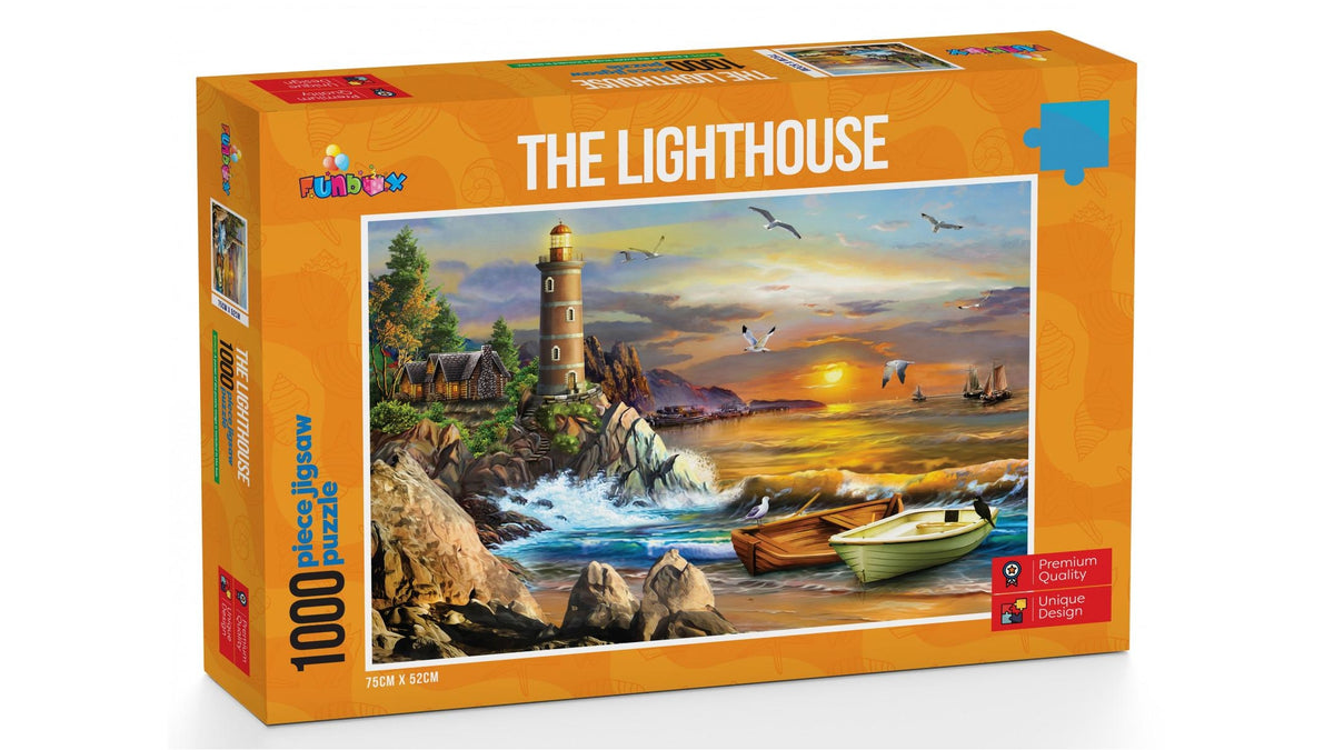 Funbox Perfect Places The Light House - 1000 Piece Jigsaw
