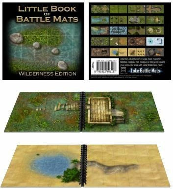 Little Book Of Battle Mats RPG Wilderness Edition