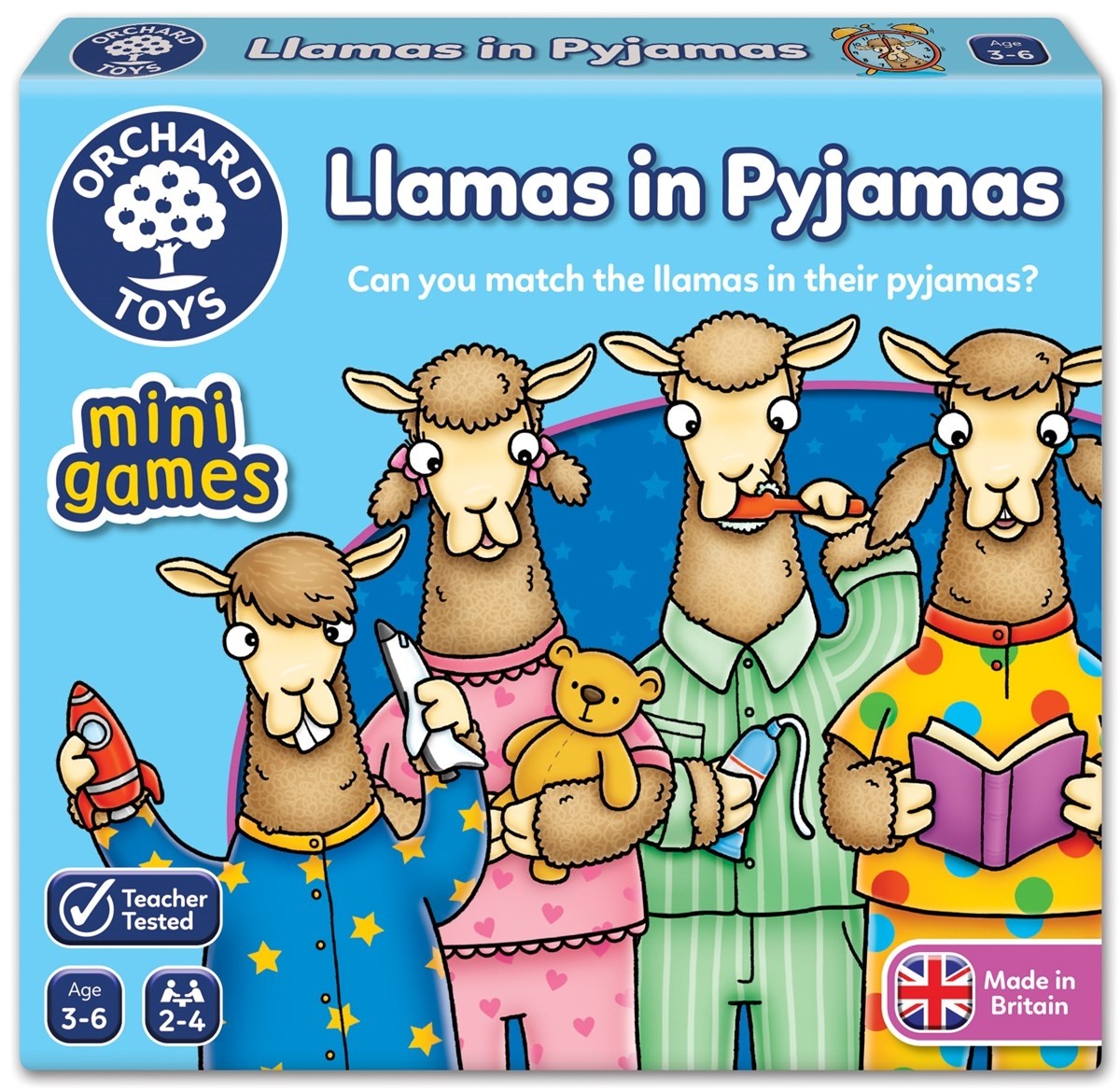 Llamas In Pyjamas Orchard Toys