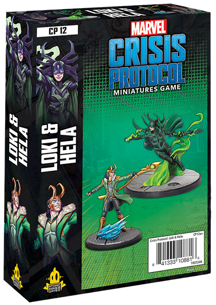 Marvel Crisis Protocol Miniatures Game Loki And Hella Expansion
