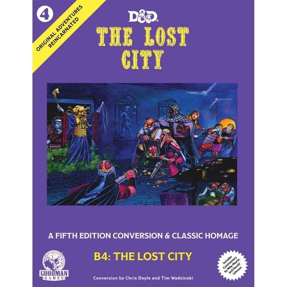 Dungeons &amp; Dragons Original Adventures Reincarnated #4 The Lost City