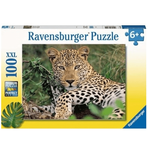 Ravensburger - Lounging Leopard 100 Piece Jigsaw