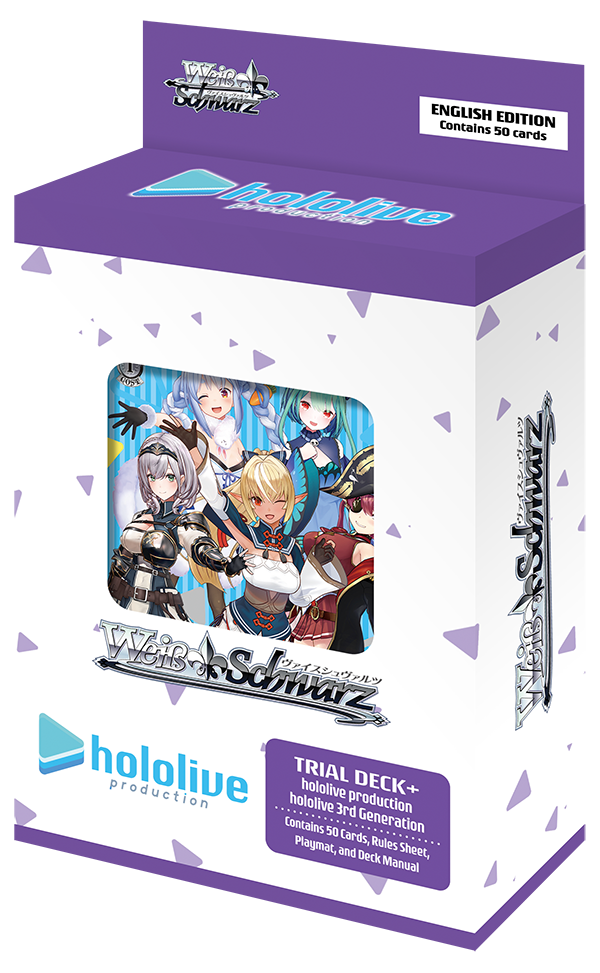 Weiss Schwarz - WS-TD Hololive Production: Hololive 3rd Generation Trial Deck+ - English