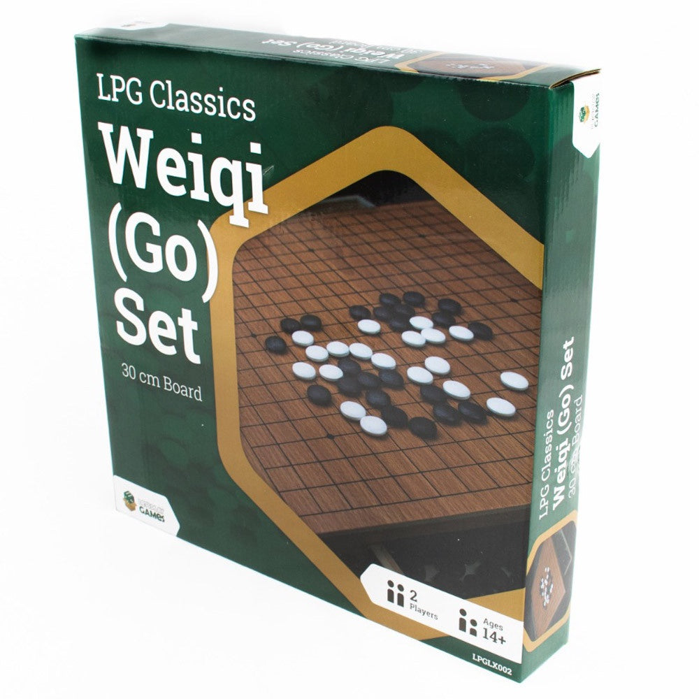 LPG Wooden Weiqi/Go Set - 30 cm Board with Drawers