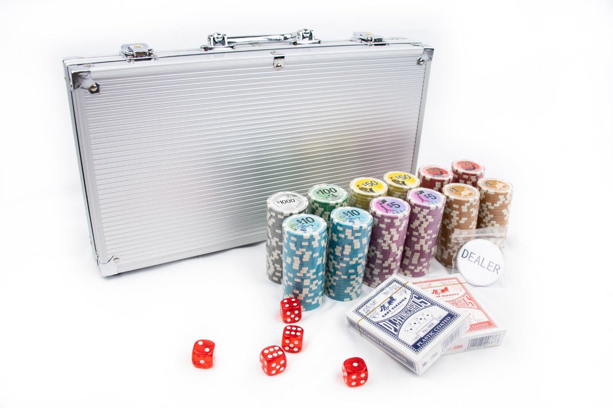 LPG Australiana Poker Set - 300 Chips