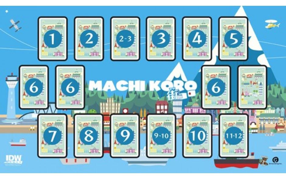Machi Koro Game Mat