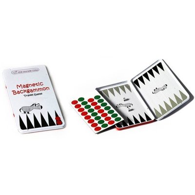 Magnetic Games Tins - Magnetic Backgammon