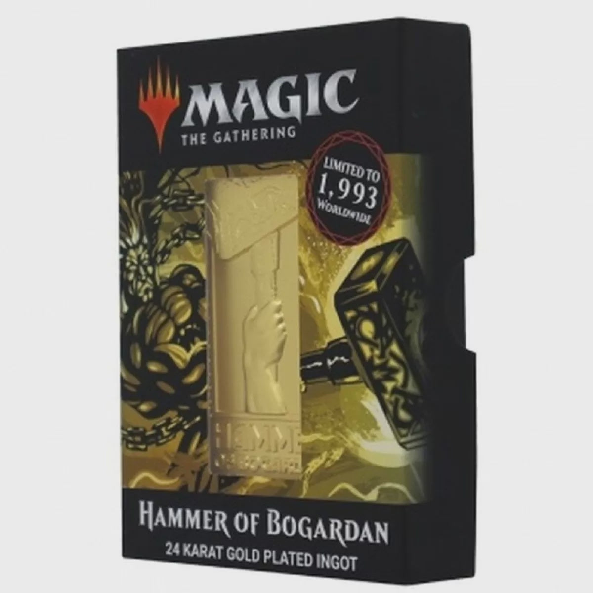 Magic: The Gathering Hammer of Bogardan 24 Karat Gold Plated Card