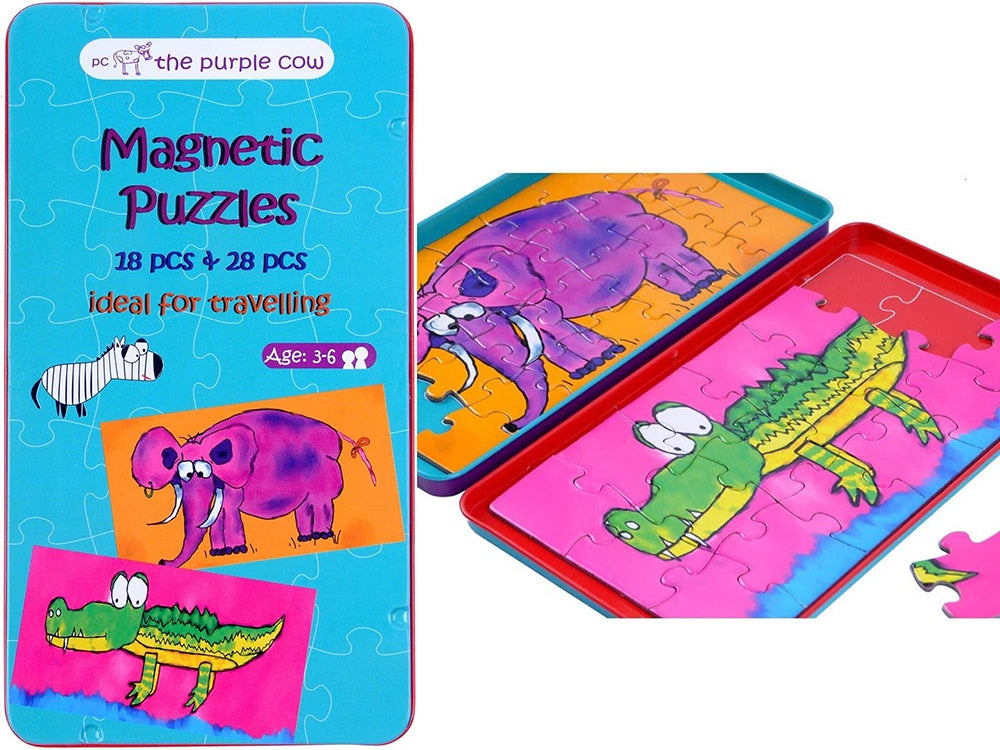 Magnetic Travel Tin - Magnetic Puzzles