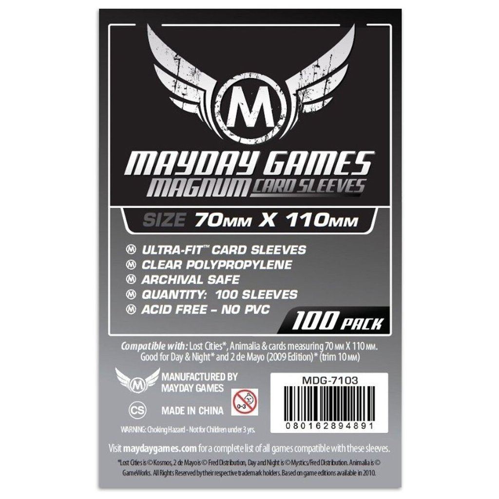 Sleeves Mayday Magnum Silver 50 - Good Games