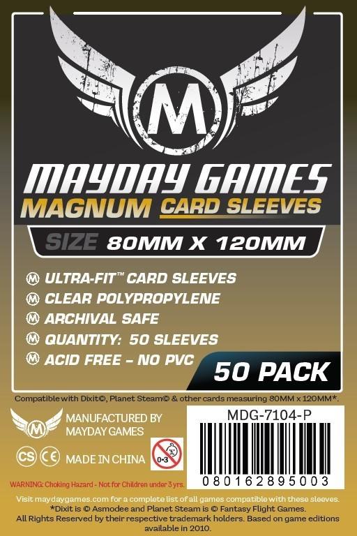 Sleeves Mayday Magnum Gold 50 - Good Games