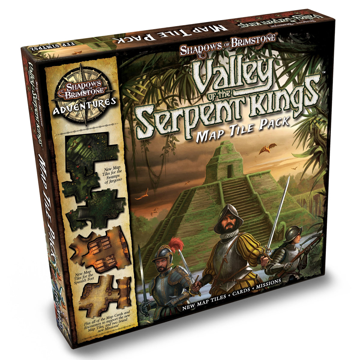 Shadows of Brimstone Valley of the Serpent Kings Map Tile Pack