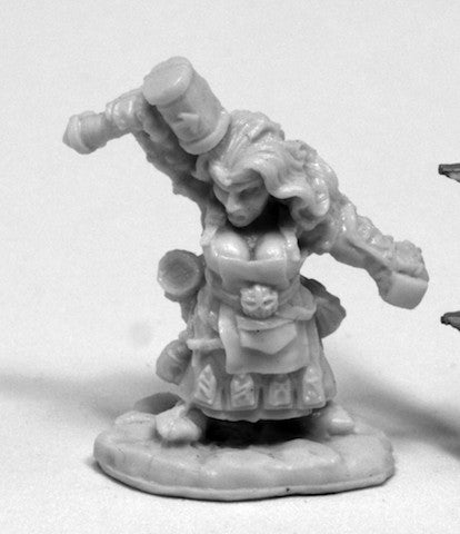 Margara Female Dwarf Cleric - Reaper Bones