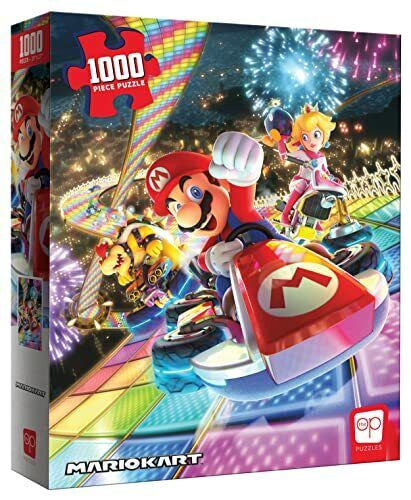 Mario Kart Rainbow Road 1000 Piece Jigsaw