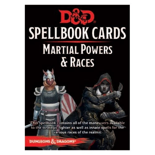 Dungeons &amp; Dragons Spellbook Cards Martial Deck (61 Cards) Revised 2017 Edition V2