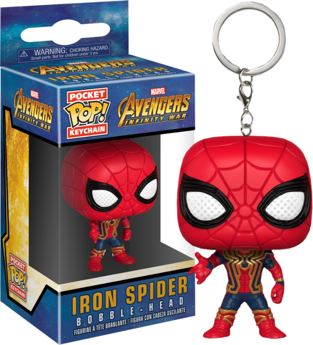 Avengers 3 - Iron Spider Pop! Keychain