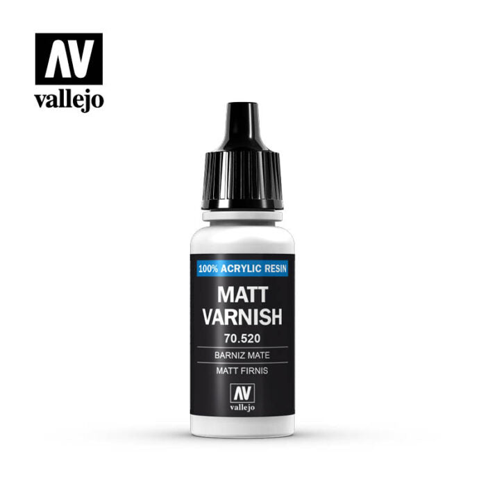 Vallejo Matt Varnish 17ml Acrylic Paint (AV70520)