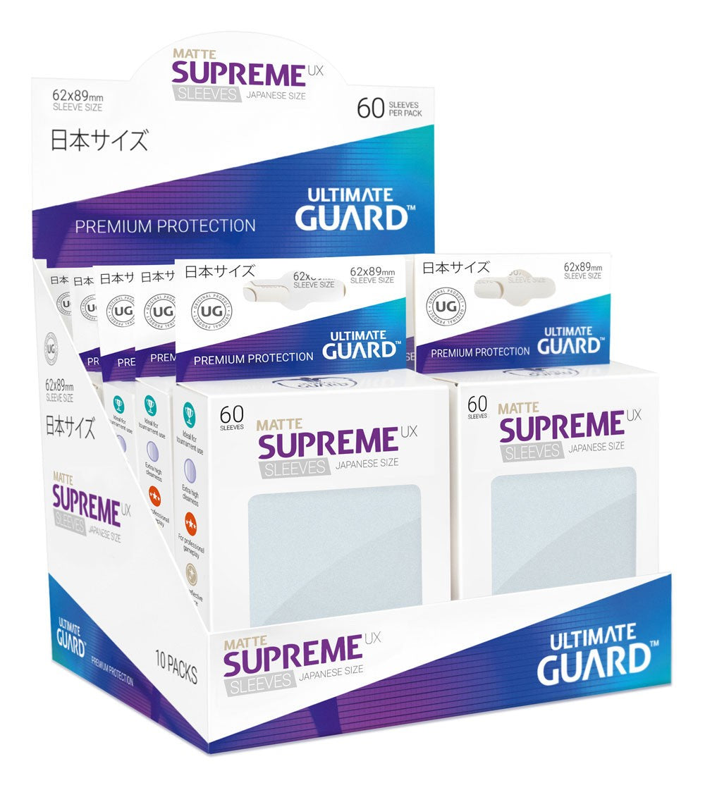 Ultimate Guard - Supreme UX Japanese Size Sleeves Matte Frosted (60)