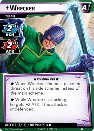 Marvel Champions The Card Game - The Wrecking Crew Scenario Pack