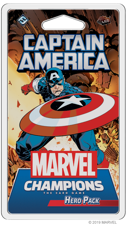 Marvel Champions The Card Game - Captain America Hero Pack