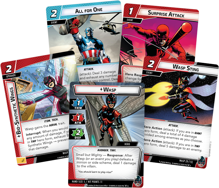 Marvel Champions The Card Game - Wasp Hero Pack