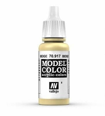 Vallejo Model Colour - Beige 17ml Acrylic Paint (AV70917)