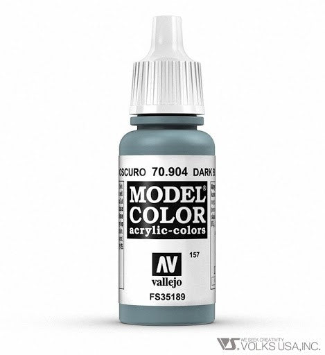 Vallejo Model Colour - Dark Blue Grey 17ml Acrylic Paint (AV70904)