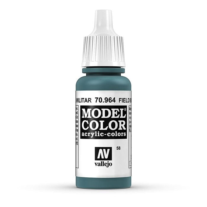 Vallejo Model Colour - Field Blue 17ml Acrylic Paint (AV70964)