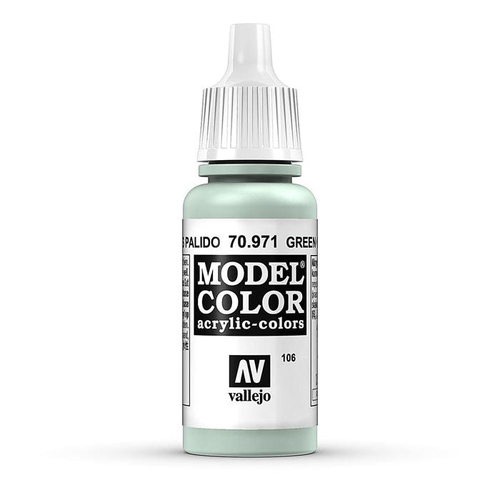 Vallejo Model Colour - Green Grey 17ml Acrylic Paint (AV70971)