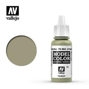 Vallejo Model Colour - Stone Grey 17ml Acrylic Paint (AV70884)