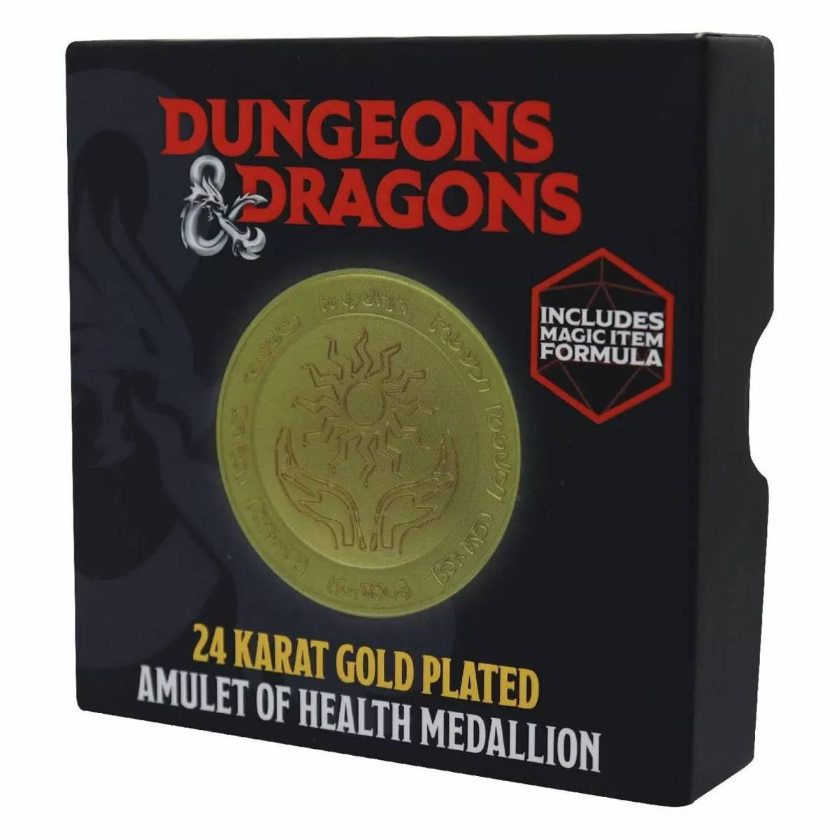 Dungeons &amp; Dragons 24k Gold Plated Medallion