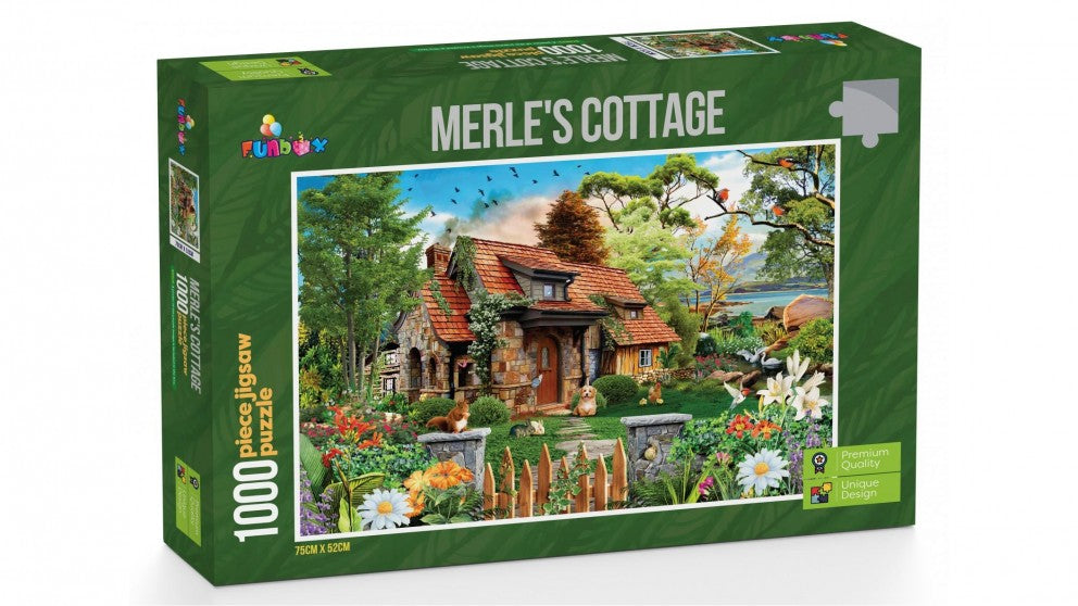 Funbox Merles Cottage - 1000 Piece Jigsaw
