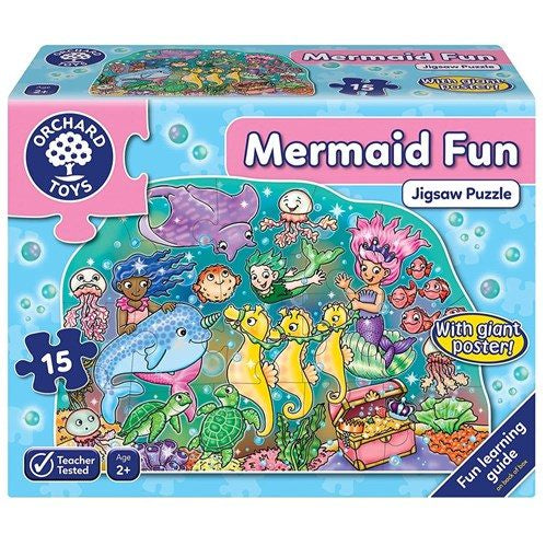 Orchard Toys Mermaid Fun x Poster 15 Piece Jigsaw