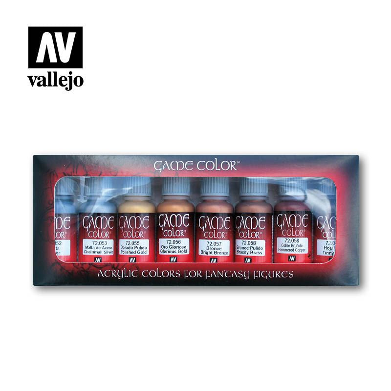 Vallejo Model Colour Set Metallic Colours