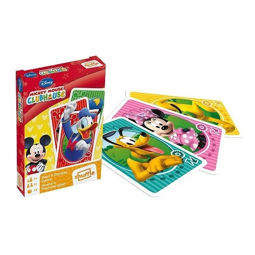 Disney Mickey Mouse Clubhouse - Pairs And Donkey Game