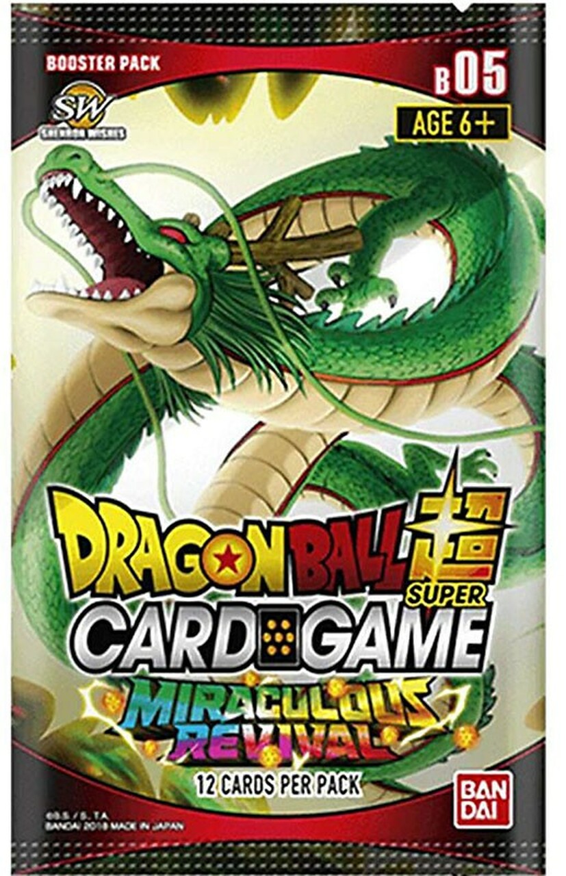 Dragon Ball Super Card Game Miraculous Revival Booster Pack [DBS-B05]