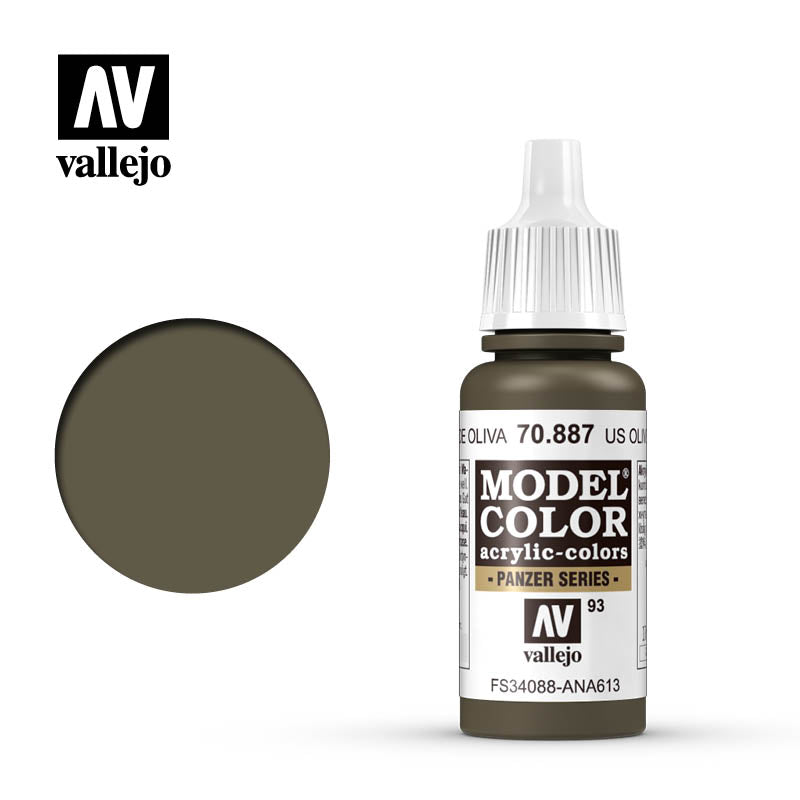 Vallejo Model Colour - Olive Brown 17ml (AV70889)