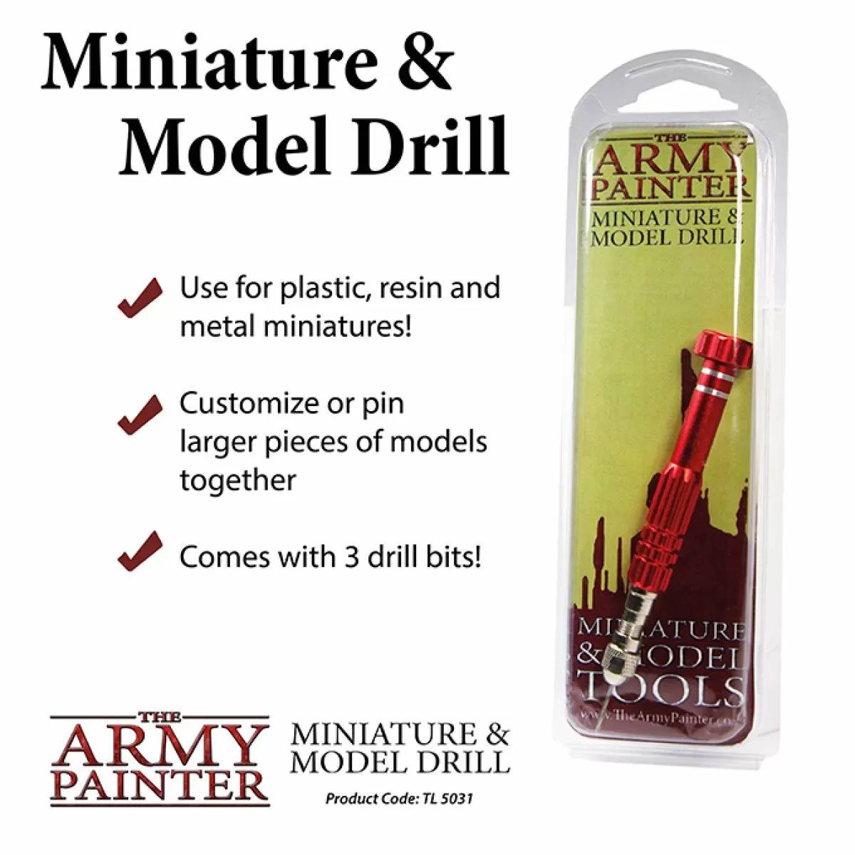 Army Painter - Miniature Model Drill