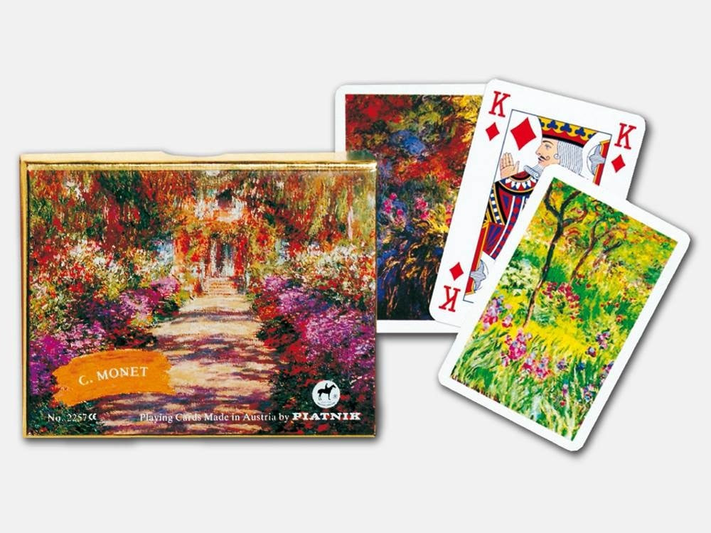 Monet Giverny Bridge - Double Pack - Piatnik - Playing Cards